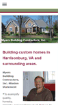 Mobile Screenshot of myersbuildingcontractors.com